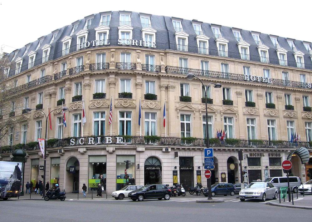 hotel scribe paris managed by sofitel