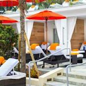 Outside lounging area - Lowes Miami Beach Hotel
