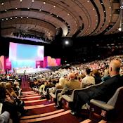 Auditorium in action - Harrogate Convention Centre