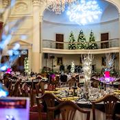 Christmas party in the Pump Room - Bath's Historic Venues