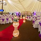 Asian Wedding Set Up - West Midland Safari Park - Safari Venues