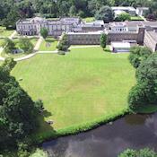 Aerial view of Grove House and Gardens - Roehampton Venues