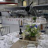 Wedding Reception in Hangar One